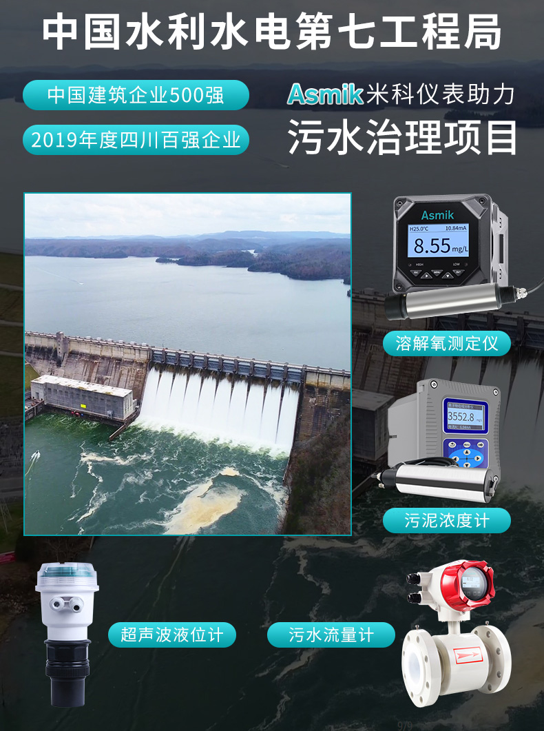 米科膜法溶氧儀MIK-DM2800在中國水電七局的應用