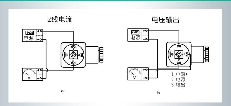 米科MIK-PX300液晶數(shù)顯壓力變送器產(chǎn)品接線圖