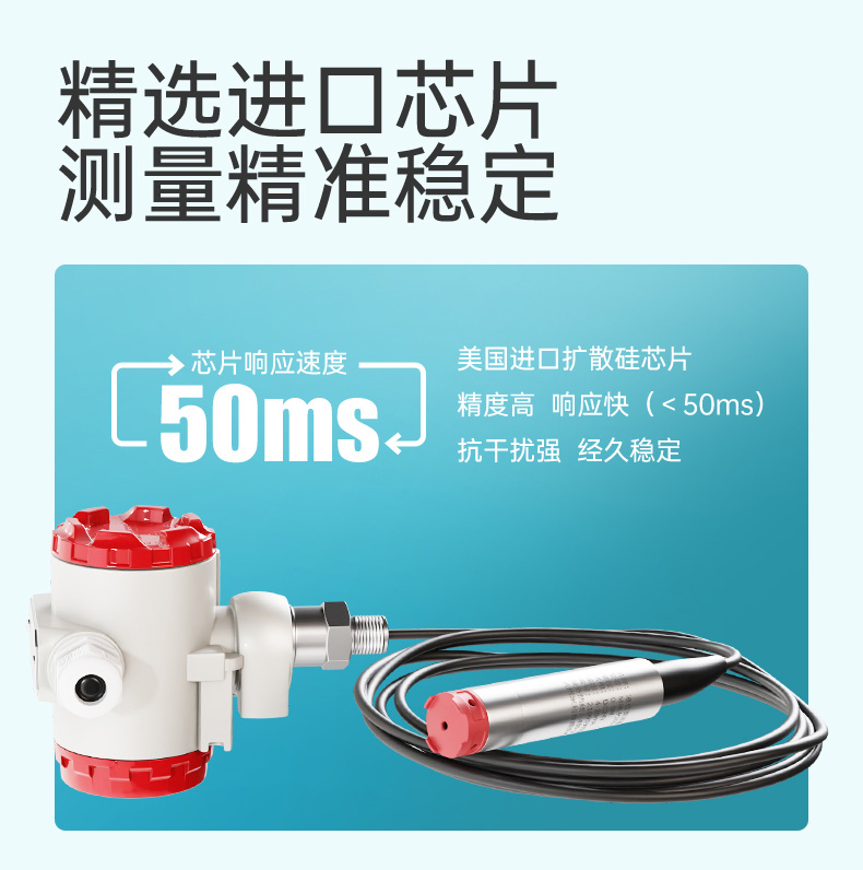 MIK-PX261殼體投入式液位計(jì)特點(diǎn)3